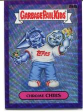 Garbage Pail Kids Chrome Series 4 Purple Wave [250] Base Card AN4b CHROME CHRIS