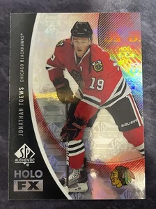 2010-11 SP Authentic Holo FX FX 36 Jonathan Toews Chicago Blackhawks - Picture 1 of 2