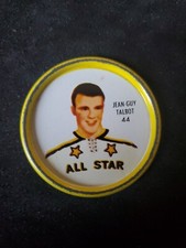 1962-63 Shirriff Metal Hockey Coin Jean-Guy Talbot #44  All Star