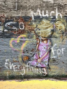 36" x 48" canvas street art limited edition print by andy baker and soulsomeness - Picture 1 of 2
