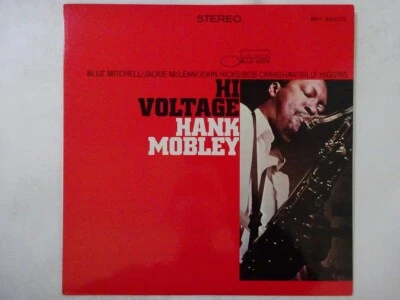 Hank Mobley Hi Voltage Blue Note BNJ 71094 Japan Promo VINYL LP - Image 1 of 3