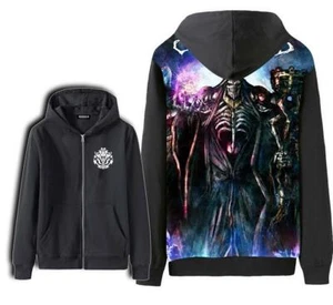 Overlord Anime Kapuzen Sweatshirt Hoodie Hooded pullover Jacket Pulli Jacke - Picture 1 of 1