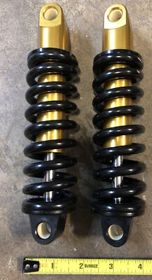 2 AMORTIGUADORES UNIVERSALES PARA MINI BICICLETA GO KART, ATV 7 pulgadas ojo a ojo 500 lb velocidad 10 mm Foto 1 de 4