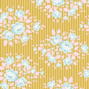 Quilting Patchwork Sewing Fabric TILDA HAPPY CAMPER MARYLOU HONEY 50x55cm FQ - Picture 1 of 3