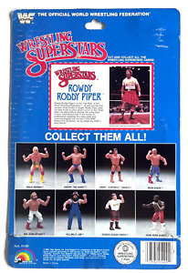 ROWDY RODDY PIPER WWF Wrestling Superstars Bio Card Only Vintage 1980's