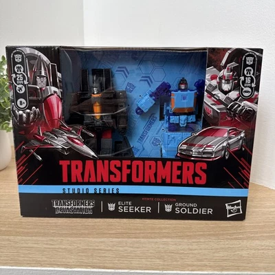 Transformers Studio MTMTE Deluxe Ground Soldier & Elite Seeker NEW SEALED🔥 - Image 1 of 4