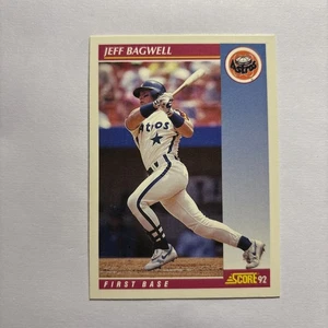 1992 Score #576 Jeff Bagwell Houston Astros - Picture 1 of 2