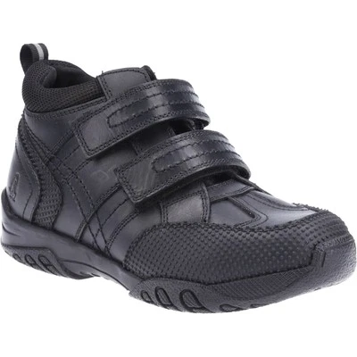 Botas negras de cuero para niños Hush Puppies Jezza Junior Foto 1 de 4