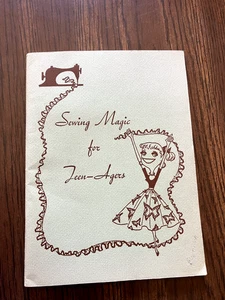 Vintage 1954 Greist "Nähzauber für Jugendliche" Anleitungsbuch. Sehr schön. - Bild 1 von 3