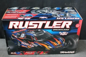 TRAXXAS 37354-4 RUSTLER BL-2S BRUSHLESS ST 144 - Picture 1 of 3