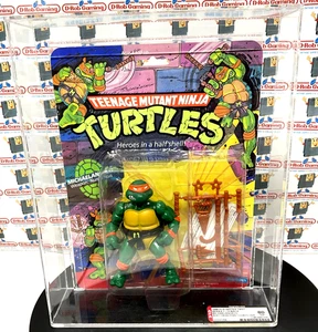 Michaelangelo FCF Fan Club Flyer TMNT 10-back AFA MOC Playmates Sealed *BRAIDED* - Picture 1 of 18