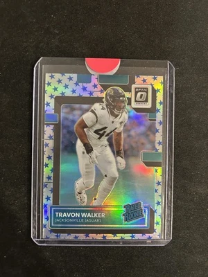 2022-23 Panini Optic Travon Walker #225 Stars Prizm SSP Rated Rookie Jaguars - Image 1 of 2