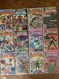 Marvel Super Heroes: Secret Wars #1-12 Comic Full Run Lot ~#8 - Bild 1 von 22
