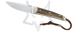 Fox Knives Vintage 639 CE Fixed Blade Knife Deer Stag 440C Stainless Steel 639CE - Picture 1 of 2