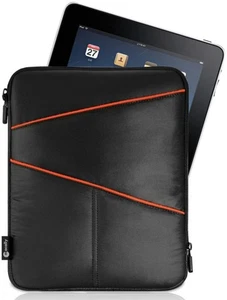 MACALLY AIRPOUCH PADDED SLEEVE CASE POUCH FOR APPLE iPAD 9.7 2017/2018, AIR 2 - Picture 1 of 2