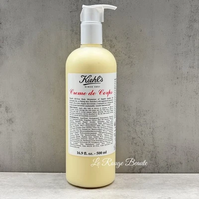 Kiehl's Creme de Corps Body Moisturizer Body Lotion - 16.9 fl.oz./ 500 ml - Image 1 of 2