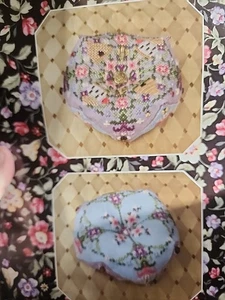 Just Nan Cross Stitch Kit On Linen "When Barnabee Met Bella" RARE. With Charms - Picture 1 of 7