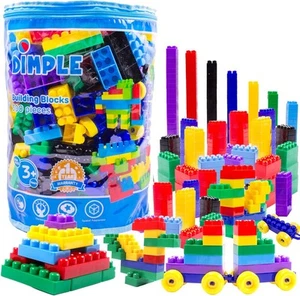 Dimple Building Blocks for Toddler (300 Pcs) Stacking Toys & Puzzle Games... - Picture 1 of 9