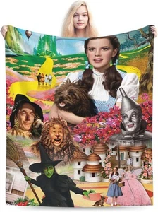 Wizard Of Oz 60”X 50” Soft Fleece Blanket - Picture 1 of 7