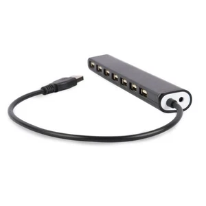7 Port USB 2.0 HUB Black - Afbeelding 1 van 1