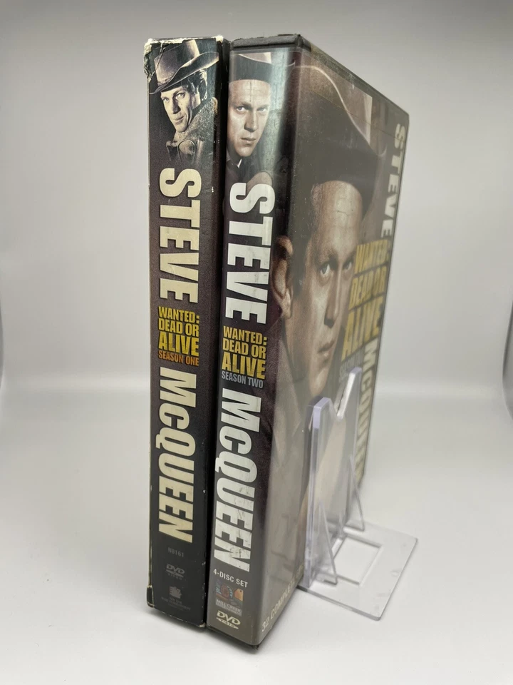 Wanted Dead Or Alive Complete Seasons 1 & 2 DVD Steve McQueen - Image 1 of 1