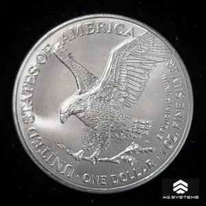 1oz American Eagle 2021 Type 2 Silver Coin 999 Fine Bullion USA - Picture 1 of 2