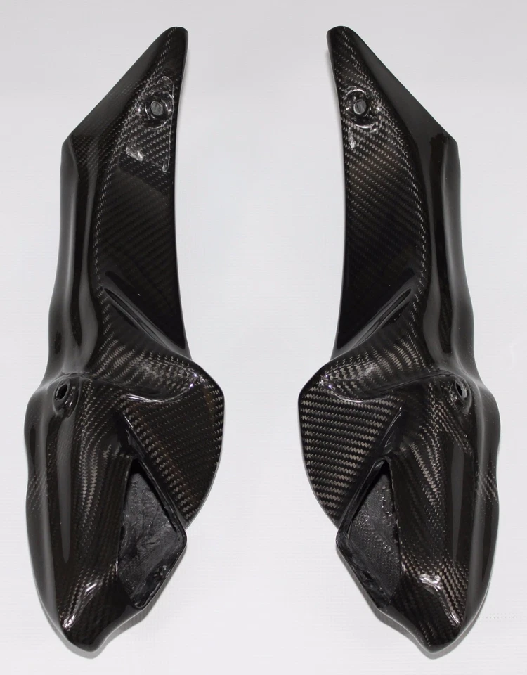1994-2004 Ducati 748, 916, 996, 998 Air Ducts - 100% Carbon Fiber - Image 1 of 4