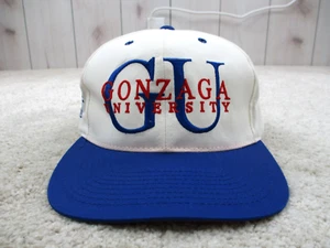 Gorra Gonzaga Bulldogs Snap Back talla única azul blanco fútbol americano universitario para hombre - Imagen 1 de 10