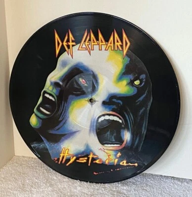 Def Leppard Hysteria Picture Disc ~ New ~ Never Played ~ 1987 Polygram Foto 1 de 4