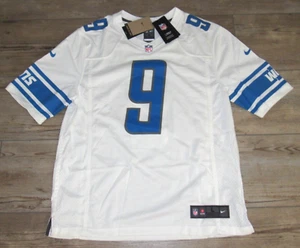 Nike Detroit Lions Matthew Stafford #9 Away White On-Field Jersey Men's Large - Picture 1 of 3