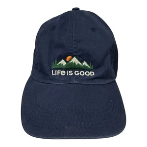 LIFE IS GOOD x Keep It Simple Blue Mountain-Sunset BASEBALL HAT Outdoor Hike Cap - Bild 1 von 7