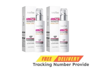 2 x SADOER Nicotinamide Arbutin White Facial Lotion Whitening Skin 130ml - Picture 1 of 8