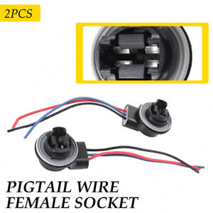 3157 Bulb Base Socket Turn Signal Brake Tail Light Wire Harness for 2019 RAM