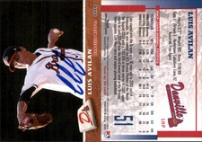 Luis Avilan Signed 2009 Grandstand Danville Braves #NNO Card Auto AU