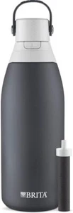 Stainless Steel Premium Filtering Water Bottle, BPA-Free, Reusable, Insulated - Picture 1 of 10