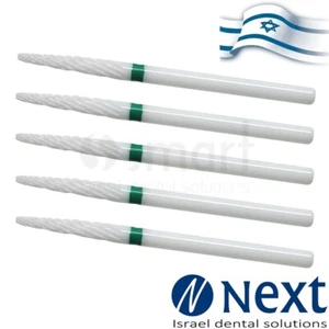 Lot X 5 Dental Lab Ceramic Cutters Bur Israel jewelry acrylic nail Coarse 11 - Picture 1 of 3