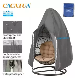 Swing Egg Chair Cover Furniture Garden Patio Outdoor Rain Waterproof Protector - Picture 1 of 7