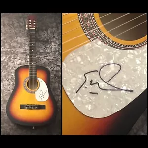GFA Okay, es ist in Ordnung mit mir * ERIC HUTCHINSON * signierte Akustikgitarre COA - Bild 1 von 7