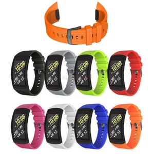For Samsung Gear Fit 2 Silicone Fitness Replacement Band WristBand Strap AU NEW - Picture 1 of 8