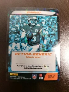 2019 NFL Five Patrick Mahomes EXHAUST CRACKED ICE FOIL card #S89-19 - Picture 1 of 2