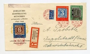 GERMANY BUND 1949 FDC First Day Cover - Picture 1 of 2