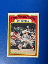 1972 Topps Carl Yastrzemski in action #38 VG-EX