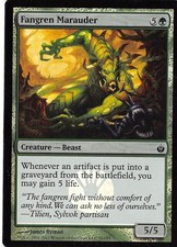 Fangren Marauder *FOIL Common* Magic MtG x1 Mirrodin Besieged SP