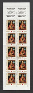 FRANCE 2005 - CHRISTMAS RED CROSS BOOKLET PAINTER MEMLING - Picture 1 of 2