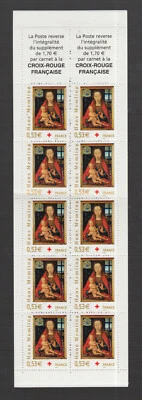 FRANCE 2005 - CHRISTMAS RED CROSS BOOKLET PAINTER MEMLING - Image 1 of 2