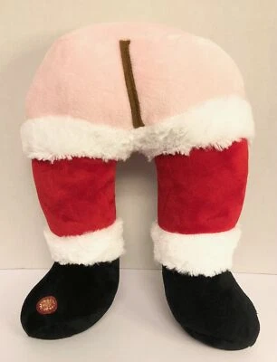 Talking Farting SANTA Buttcrack Плюшевая Подушка для Шеи Праздничная Рождественская Выставка - Изображение 1 из 2