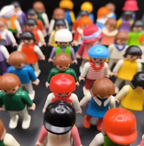 Vintage playmobil Von 1981 /1995 Kinder Figuren 48 Stück - Bild 1 von 19