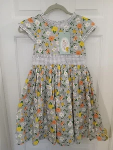 Little Miss Marmalade Size 14/16 Dress Floral Beautiful Multicolor Zip Back - Picture 1 of 13