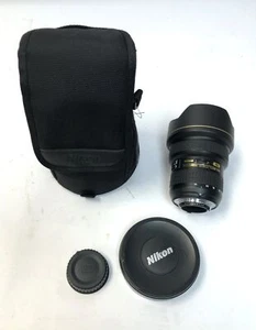 Nikon AF-S NIKKOR 14-24mm f/2.8G ED Lens With Caps And Soft Case - Picture 1 of 13