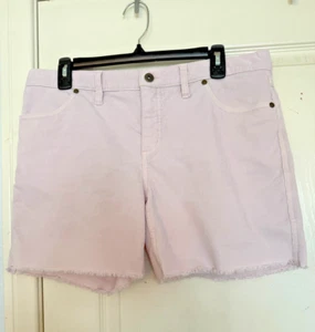 Carve Designs Oahu Corduroy Shorts Blush Pink Women's Size 10 - Picture 1 of 8